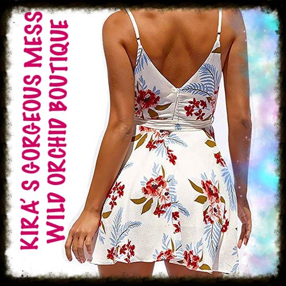 🍭BNWT SWING SPAGHETTI STRAP DRESS BLACK/WHITE🍭 - Picture 5 of 8